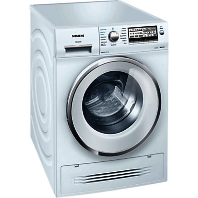 Siemens WD15H520GB Washer Dryer, 7kg Wash/4kg Dry Load, A Energy Rating, 1500rpm Spin, White